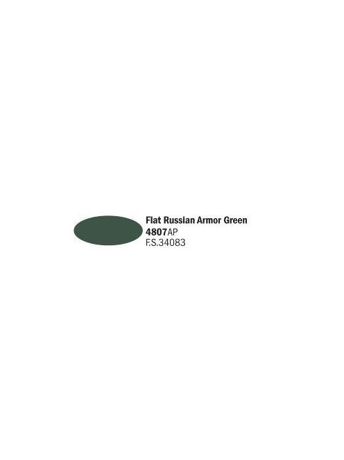 Italeri - Flat Russian Armor Green - Acrylic Paint (20 Ml)