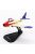 Italeri - NORTH AMERICAN F-86E SABRE MILITARY AIRPLANE 1961  CREAM RED BLUE