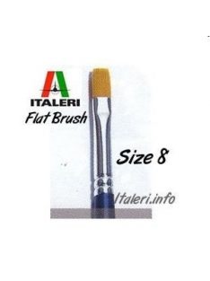 Italeri - 8 Synthetic Flat Brush /MOQ - 6 pcs/