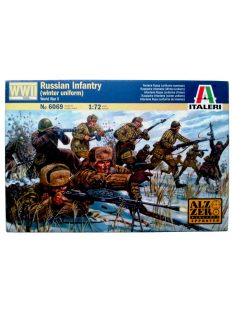   Italeri - 1:72 WWII-RUSSIAN INFANTRY (WINTER UNIFORMS) - 48 figures