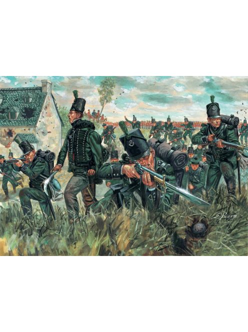 Italeri - NAPOLEONIC WARS  95 th. rgt. BRITISH GREEN  JACKETS