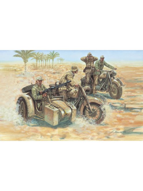 Italeri - Wwii - German Motorcycles