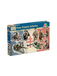 Italeri - Wwii: Free French Infantry - 49 Figures