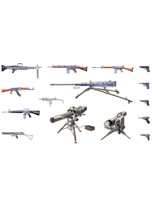 Italeri - Modern Light Weapon Set, (6421S)