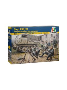 Italeri - Steyr Rso/01 With German Soldiers - 7 Figures