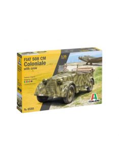 Italeri - Fiat 508 Cm Coloniale With Crew