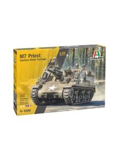 Italeri - M7 Priest Gun Motor Carriage - 1 Figure Included