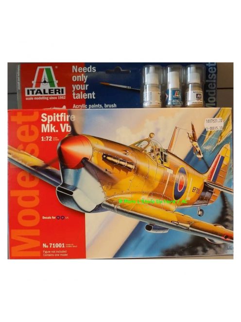 Italeri - Spitfire Mk. Vb., Modell Szett (71001)