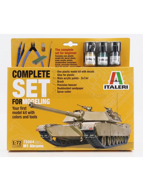 Italeri - TANK M1A ABRAMS MILITARY 1980 /