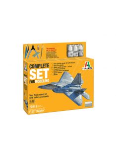   Italeri - 1:72 F-22 Raptor - Complete Set For Modeling - Starter kit