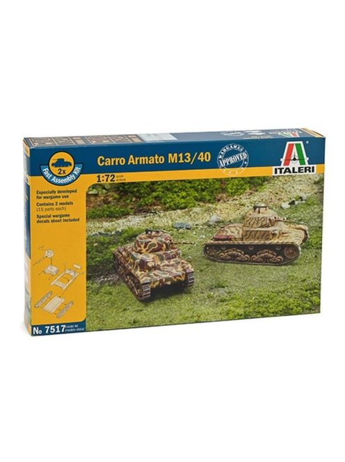 Italeri - Carro Armato M13/40 - Fast Assembly