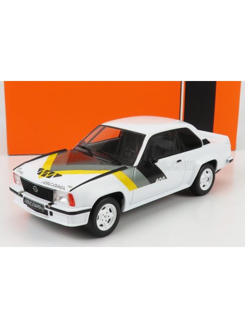 Ixo-Models - OPEL ASCONA B 400 1982 WHITE YELLOW GREY