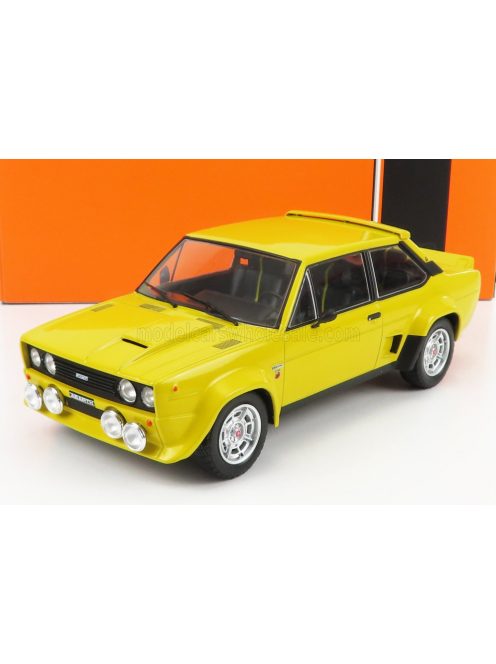 Ixo-Models - FIAT 131 ABARTH (night version) BASE RALLY 1980 YELLOW