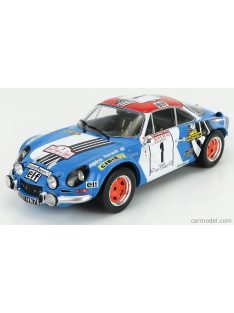   Ixo-Models - Renault Alpine A110 1600S N 1 Winner Rally Tour De Corse 1973 J.P.Nicolas - M.Vial Blue White Red