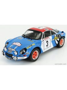   Ixo-Models - Renault Alpine A110 N 3 Rally Tour De Corse 1973 B.Darniche - A.Mahe Blue White Red