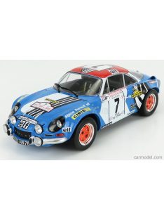   Ixo-Models - Renault Alpine A110 N 7 Rally Tour De Corse 1973 J.L.Therier - M.Callewaert Blue White Red