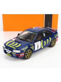   Ixo-Models - SUBARU IMPREZA 555 REPSOL N 6 RALLY TOUR DE CORSE 1995 P.LIATTI - A.ALESSANDRINI BLUE YELLOW