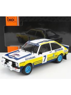   Ixo-Models - FORD ENGLAND ESCORT RS MKII TEAM ROTHMANS N 7 RALLY ACROPOLIS 1979 R.CLARK - J.PORTER WHITE YELLOW BLUE