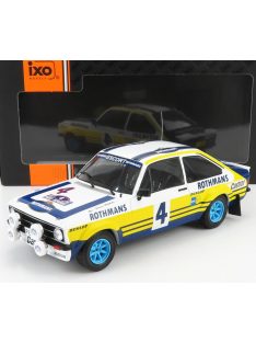   Ixo-Models - FORD ENGLAND ESCORT RS MKII TEAM ROTHMANS N 4 RALLY ACROPOLIS 1979 H.MIKKOLA - A.HERTZ WHITE YELLOW BLUE