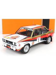   Ixo-Models - FIAT 131 ABARTH N 1 RALLY HUNSRUCK 1980 W.ROHRL - C.GEISTDOERFER WHITE BLACK RED