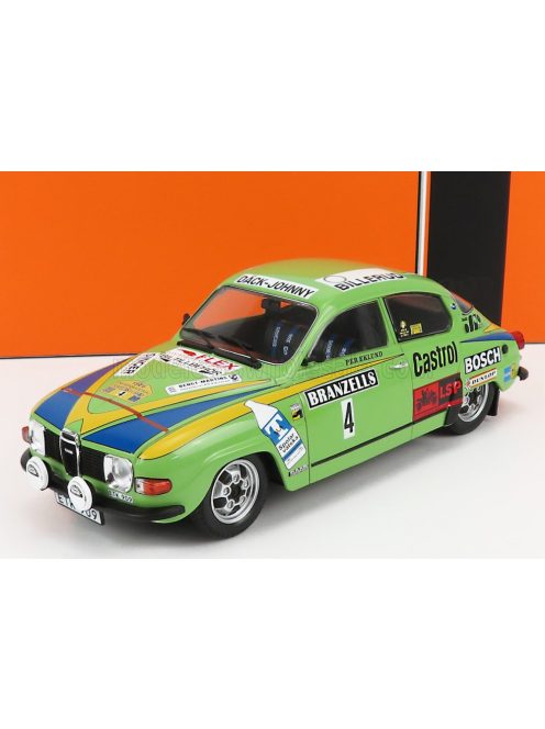 Ixo-Models - SAAB 96 V4 N 4 WINNER RALLY SWEDEN 1976 P.EKLUND - B.CEDERBERG GREEN