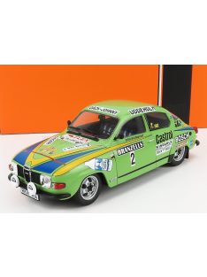   Ixo-Models - SAAB 96 V4 N 2 RALLY SWEDEN 1976 S.BLOMQUIST - H.SYLVAN GREEN