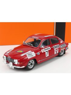   Ixo-Models - SAAB 96 V4 N 7 RALLY SWEDEN 1973 P.EKLUND - R.CARLSSON RED