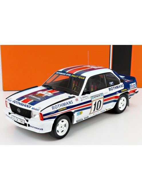 Ixo-Models - OPEL ASCONA 400 TEAM ROTHMANS N 10 RALLY ACROPOLIS 1982 J.McRAE - I.GRINDROD WHITE BLUE RED