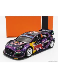   Ixomodels - Ford England Puma Rally1 Team Ford World Rally M-Sport N 16 Rally Montecarlo 2022 A.Fourmaux - A.Coria Purple Yellow Black