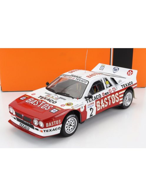 Ixo-Models - LANCIA 037 EVO 2 BASTOS N 2 RALLY YPRES 1985 P.SNIJERS - D.COLEBUNDERS WHITE RED