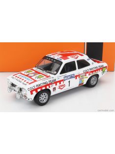   Ixo-Models - Ford England Escort Mki Rs 1600 (Night Version) Team Colt Racing N 1 2Nd Rally 1000 Lakes 1974 T.Makinen - H.Liddon White Red