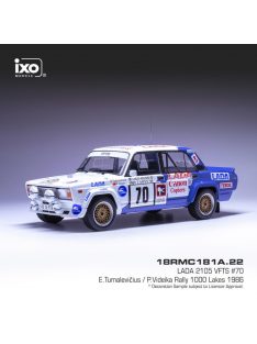   Ixo-Models - 1:18 Lada 2105 VFTS 1000 Lakes Rally #70 E.Tumalevicius / P.Videika 1986 - IXO