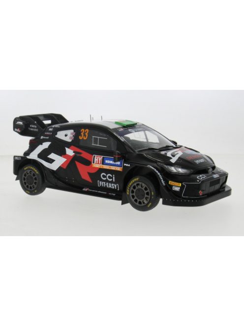 Ixo-Models - IXO, Toyota Yaris Rally1 Hybrid, Rallye WM, Rallye Schweden, 2024, #33, 1:18