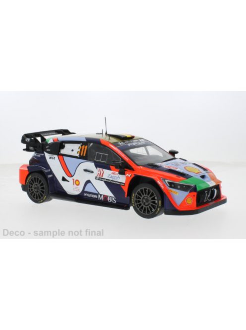 Ixo-Models - Hyundai i20 N Rally1, WRC, Rally Croatia, 2024, #11, 1:18