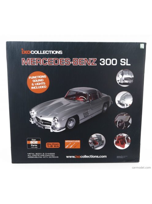 Ixo-Models - Mercedes Benz Sl-Class 300Sl Coupe (W198) 1954 Silver