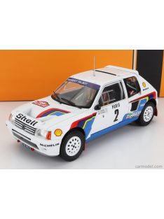   Ixo-Models - Peugeot 205 T16 N 2 Rally Montecarlo 1985 A.Vatanen - T.Harryman White Blue Red