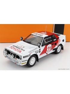   Ixomodels - Toyota Celica Twincam Turbo Ta64 (Night Version) N 21 Rally Safari 1985 J.Kankkunen - F.Gallagher White Red