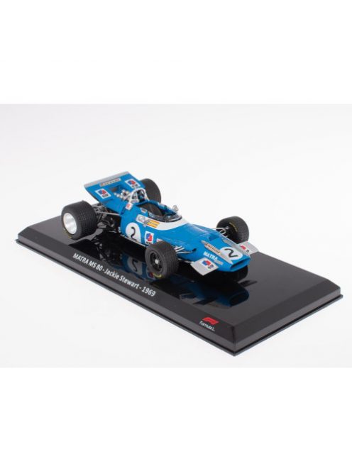 Ixomodels - 1:24 Matra Ms 80 - Jackie Stewart - 1969 (Blister Package) - Ixo