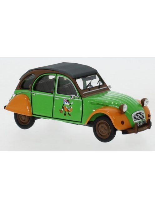 Ixo-Models - 1:43 Citroen 2 CV, Green/Orange, 1978 - IXO