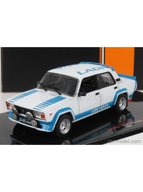 Ixo-Models - Lada 2105 1600R Vfts Rally 1983 White Light Blue