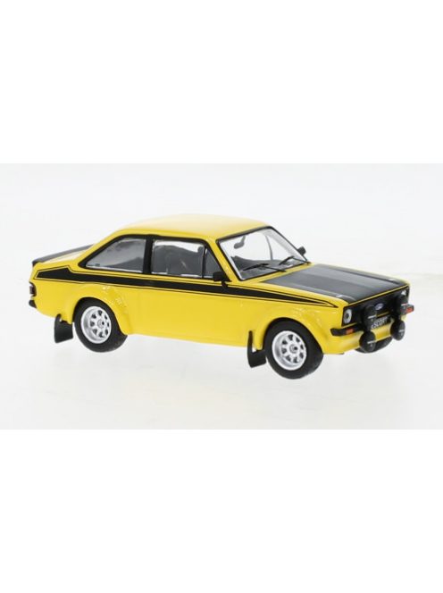 Ixo-Models - Ford Escort MK II RS 1800, gelb/schwarz, 1976, 1:43