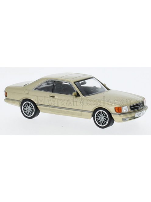 Ixo-Models - MERCEDES BENZ S-CLASS 560SEC (C126) 1981 GOLD