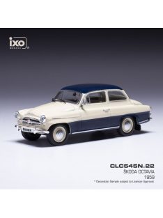   Ixo-Models - 1:43 Skoda Octavia, beige/dark blue, 1959 – IXO