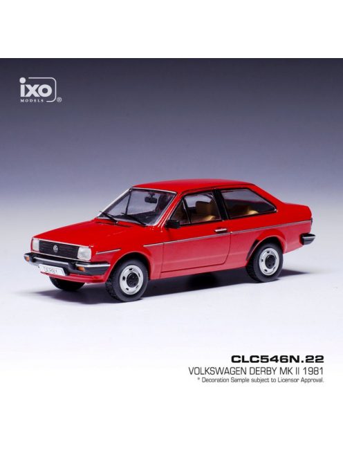 Ixo-Models - 1:43 VW Derby MK II, red, 1981 – IXO