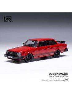 Ixo-Models - 1:43 Volvo 242 customs, red, 1980 – IXO
