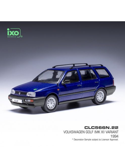 Ixo-Models - 1:43 Volkswagen Golf Mark III Valiant Rosa Floyd 1994 - IXO