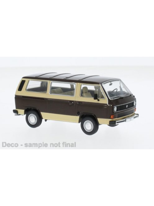 Ixo-Models - VW T3 Caravelle, braun/beige, 1981, 1:43