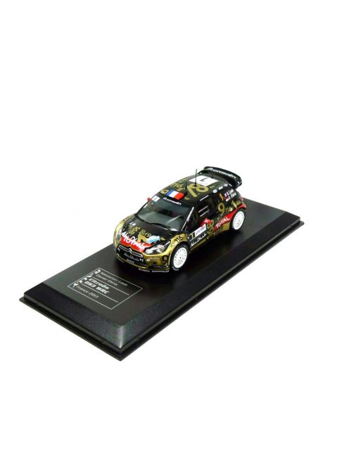 Ixo-Models - 1:43 Citroen DS3 WRC #1 S. Loeb/D. Elena, France Rally, gold/black 2013 - IXO