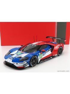   Ixo-Models - Ford Usa Gt Ford Ecoboost 3.5L Turbo V6 Team Ford Chip Ganassi Usa N 68 24H Le Mans 2019 S.Bourdais - J.Hand - D.Muller Red White Blue