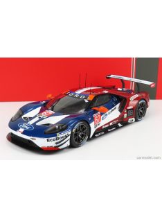   Ixo-Models - Ford Usa Gt 3.5L Turbo V6 Team Ford Chip Ganassi Usa N 67 Winner Class 24H Daytona 2018 R.Briscoe - R.Westbrook - S.Dixon Blue White Red